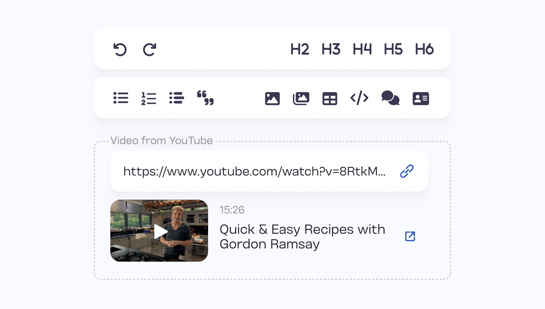 Convenient semantic editor